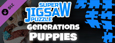 Super Jigsaw Puzzle: Generations - Puppies Puzzles