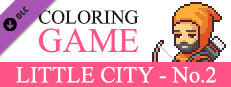 Coloring Game: Little City - No.2