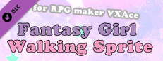 RPG Maker VX Ace - Fantasy Girl Walking Sprite