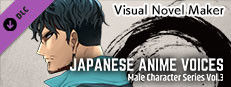 Visual Novel Maker - Japanese Anime Voices：Male Character Series Vol.3
