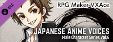 RPG Maker VX Ace - Japanese Anime Voices：Male Character Series Vol.6