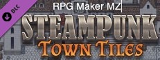 RPG Maker MZ - Steampunk Town Tiles