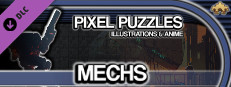 Pixel Puzzles Illustrations & Anime - Jigsaw Pack: Mechs