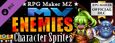 RPG Maker MZ - MV Enemies - character sprites