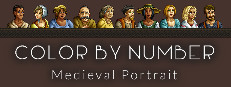 Color by Number - Medieval Portrait