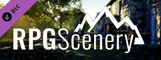 RPGScenery - River Settlement Scene