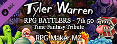 RPG Maker MZ - Tyler Warren RPG Battlers 7th 50 - Time Fantasy Tribute
