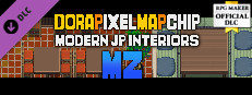 RPG Maker MZ - DorapixelMapChips - Modern JP Interiors