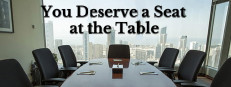 You Deserve a Seat at the Table