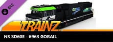 Trainz 2022 DLC - NS SD60E - 6963 GoRail