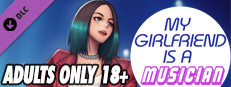 My Girlfriend is a Musician Adults Only 18+ Patch