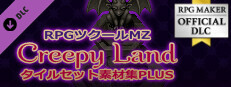 RPG Maker MZ - Creepy Land Tileset Pack Plus