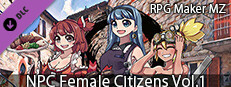 RPG Maker MZ - NPC Female Citizens Vol.1