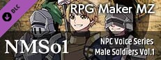RPG Maker MZ - NPC Male Soldiers Vol.1