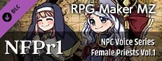 RPG Maker MZ - NPC Female Priests Vol.1