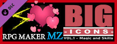 RPG Maker MZ - Big Icons Vol 1 - Magic and Skills