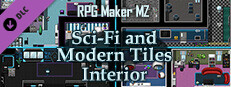 RPG Maker MZ - Sci-Fi and Modern Tileset - Interior
