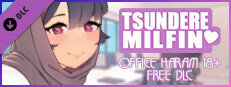 TSUNDERE MILFIN - Office Haram 18+