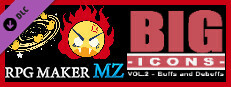 RPG Maker MZ - Big Icons Vol.2 - Buffs and Debuffs