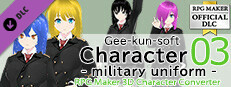 RPG Maker 3D Character Converter - Gee-kun-soft character 03 military uniform
