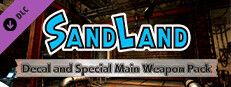 SAND LAND - Decal and Special Main Weapon Pack