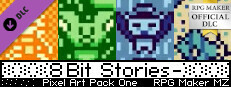 RPG Maker MZ - 8 Bit Stories - Pixel Art Pack 1