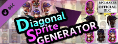 RPG Maker MZ - Diagonal Sprite Generator