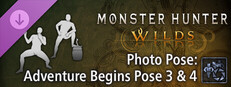 Monster Hunter Wilds - Photo Pose: Adventure Begins Pose 3 & 4