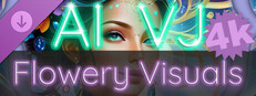 AI-VJ - Flowery 4k Visuals