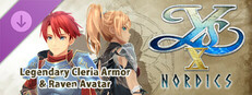 Ys X: Nordics - Legendary Cleria Armor & Raven Avatar