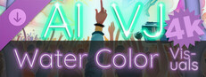 AI-VJ - Water Color 4k Visuals