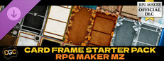 RPG Maker MZ - Card Frame Starter Pack