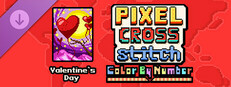 Pixel Cross Stitch - Valentine's Day Pack