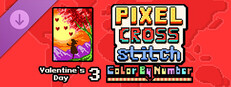 Pixel Cross Stitch - Valentine's Day Pack 3