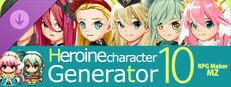 RPG Maker MZ - Heroine Character Generator 10 for MZ