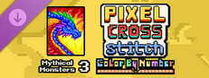 Pixel Cross Stitch - Mythical Monsters Pack 3