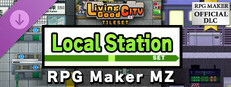 RPG Maker MZ - SERIALGAMES LivingGoodCity TILESET LocalStation SET