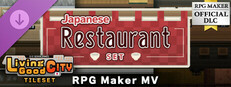 RPG Maker MV - SERIALGAMES LivingGoodCity TILESET Japanese Restaurant SET