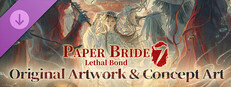 Paper Bride 7 Lethal Bond - Original Artwork & Concept Art