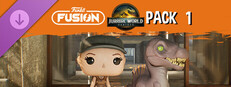 Funko Fusion - Jurassic World Rebirth Pack 1 -Zora Bennett and Spinosaurus