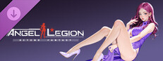 Angel Legion-DLC High-Slit Cheongsam (Purple)