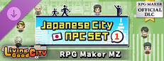 RPG Maker MZ - SERIALGAMES LivingGoodCity Japanese City NPC SET 1