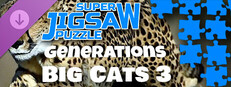 Super Jigsaw Puzzle: Generations - Big Cats 3