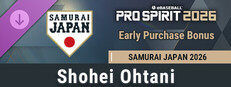 Early Purchase Bonus - Unlock SAMURAI JAPAN 2026 "Shohei Ohtani" (for GLOBAL)