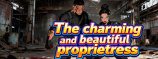 The charming and beautiful proprietress