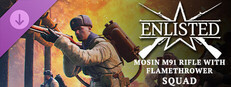 Enlisted - Mosin M91 rifle with flamethrower Squad
