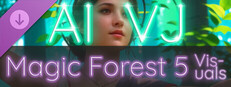 AI-VJ - Magic Forest 5 Visuals