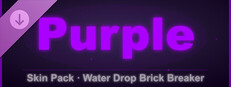 Water Drop Brick Breaker - Purple Skin Pack
