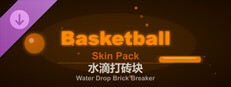 Water Drop Brick Breaker - Basketball Skin Pack