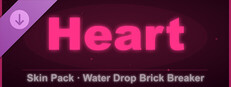 Water Drop Brick Breaker - Heart Skin Pack